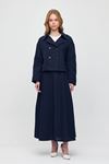Monche Kruvaze Oversize Pamuklu Takım